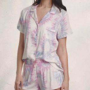 Splendid pajamas set burst tie-dye medium 🔥NEW